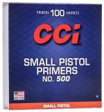 CCI Small Pistol Primers #500